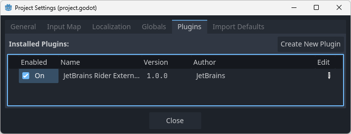 JetBrains&nbsp;Rider: Enable Rider Add-on