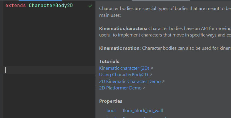 JetBrains&nbsp;Rider: Quick Documentation in GDScript