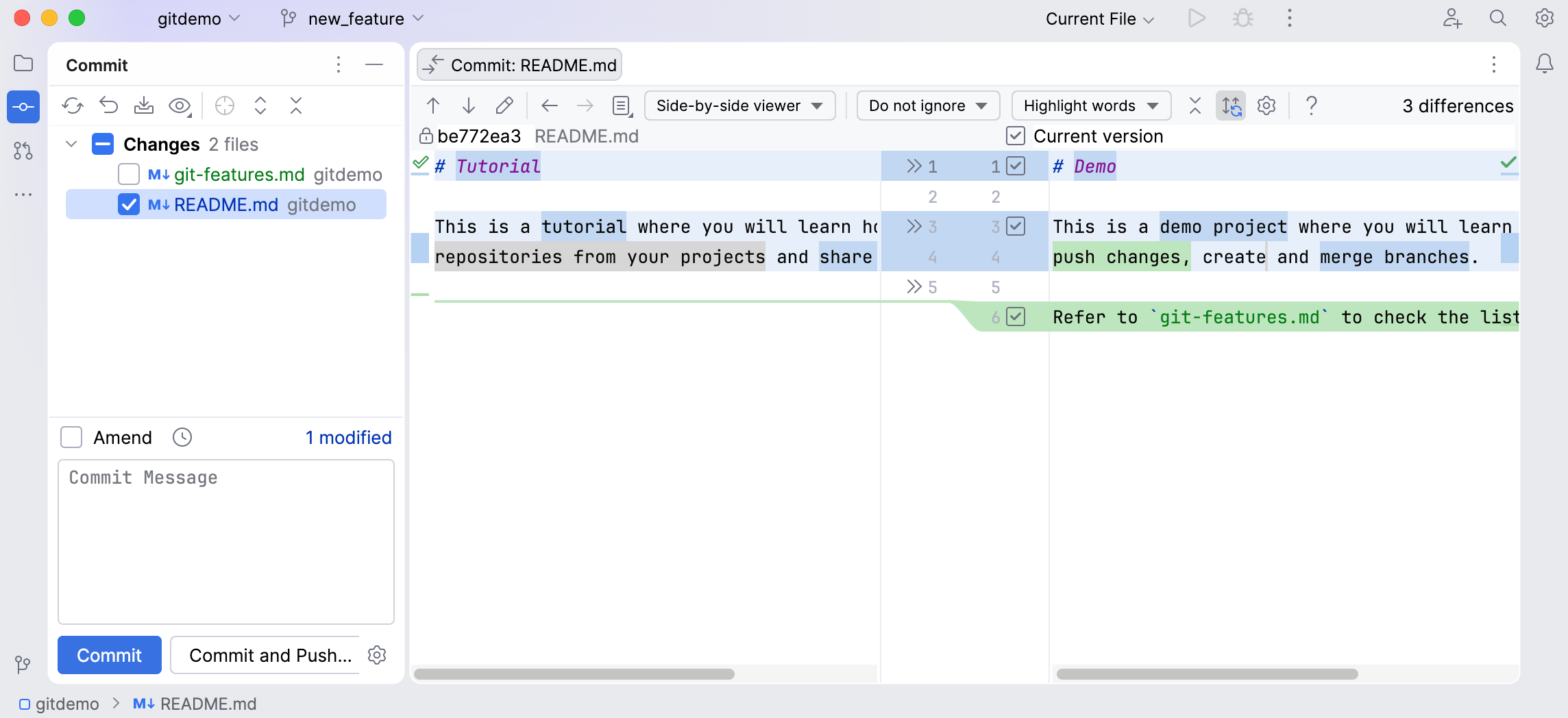 本地更改 本地更改