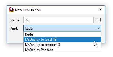 JetBrains&nbsp;Rider：为 ASP.NET Core 应用程序创建新的发布配置文件