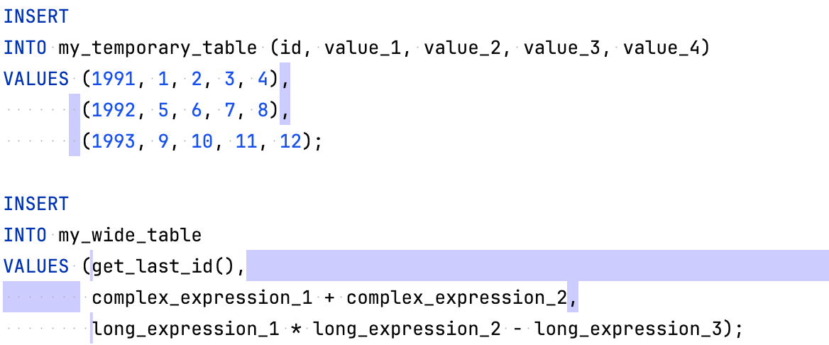 至左侧并且带缩进