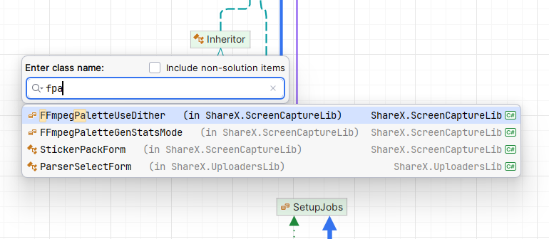 Adding types to the type dependency diagram Adding types to the type dependency diagram