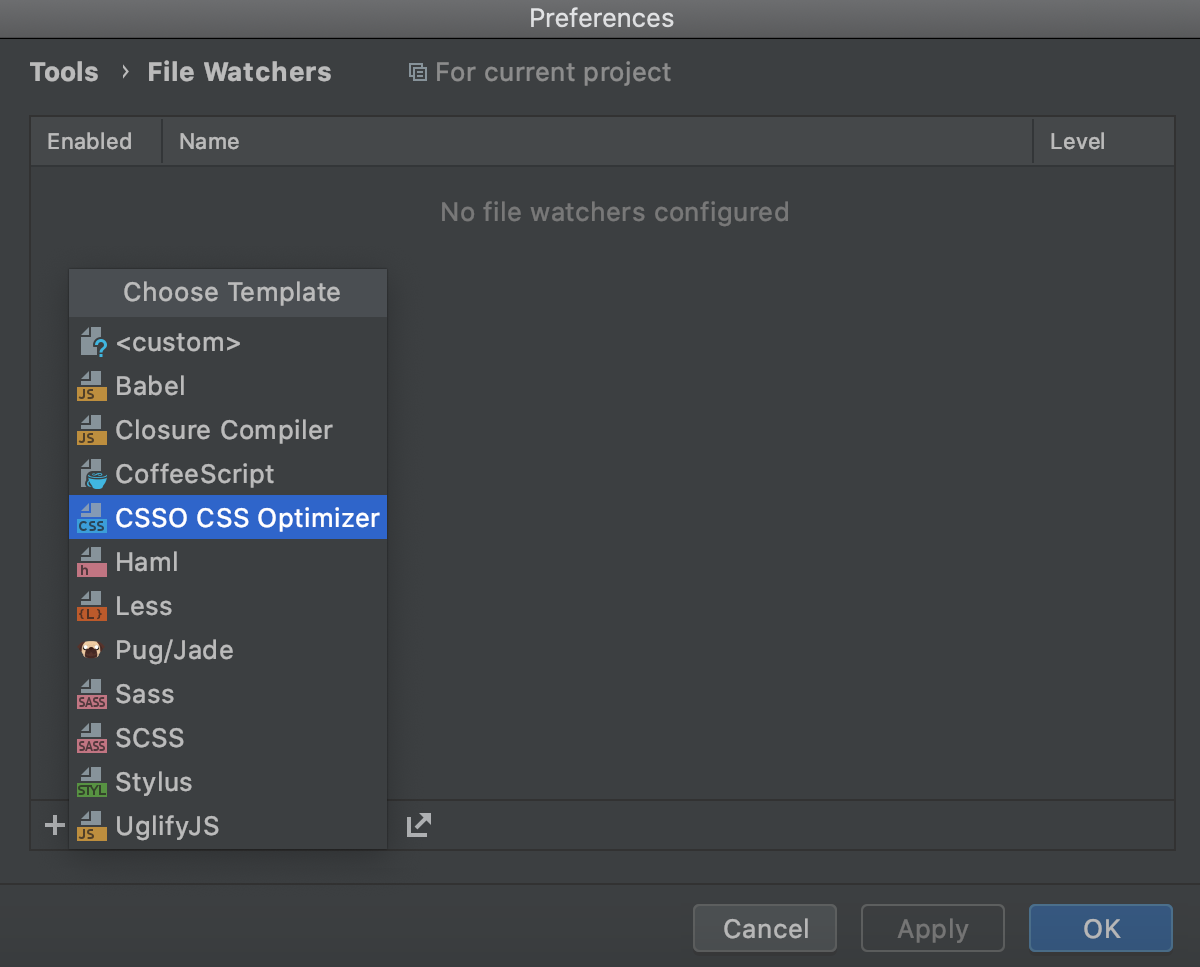 Minifying CSS | JetBrains Rider Documentation