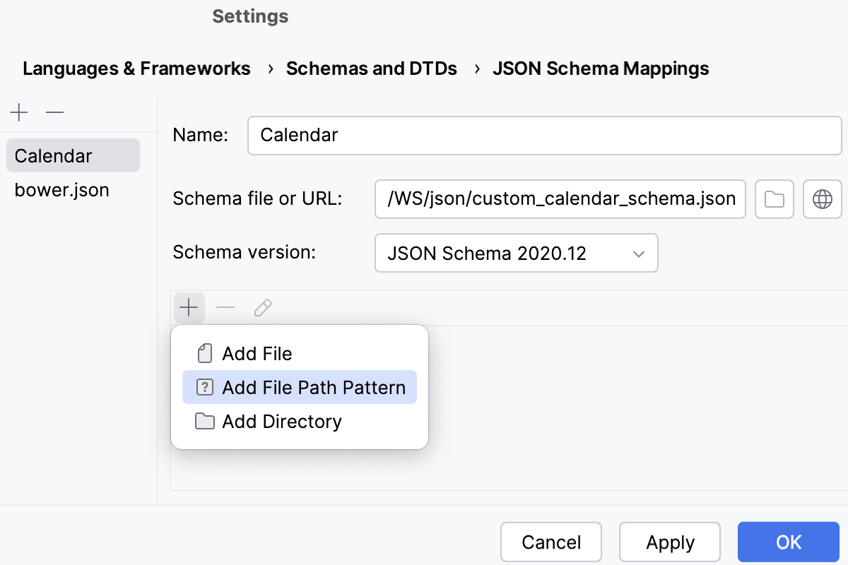 向作用域中添加一个项目