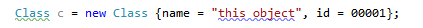 JetBrains&nbsp;Rider: Converting assignment statements to object initializers