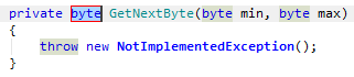 JetBrains Rider: Undefined method call quick-fix JetBrains Rider: Undefined method call quick-fix
