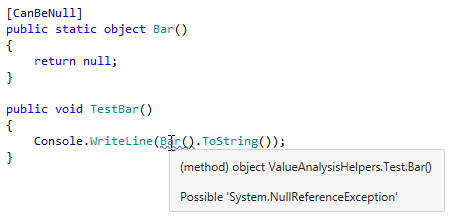 JetBrains Rider: Nullability analysis JetBrains Rider: Nullability analysis