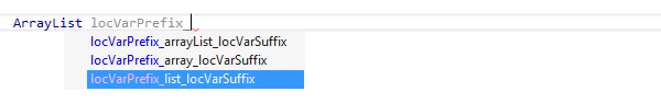 JetBrains Rider: Suggesting type-based variable names in code completion JetBrains Rider: Suggesting type-based variable names in code completion