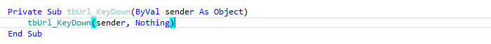 JetBrains Rider: 'Create overload without parameter' context action in VB.NET JetBrains Rider: 'Create overload without parameter' context action in VB.NET