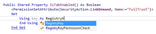 JetBrains Rider: Code completion in VB.NET JetBrains Rider: Code completion in VB.NET