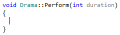 Generative completion in C++ Generative completion in C++