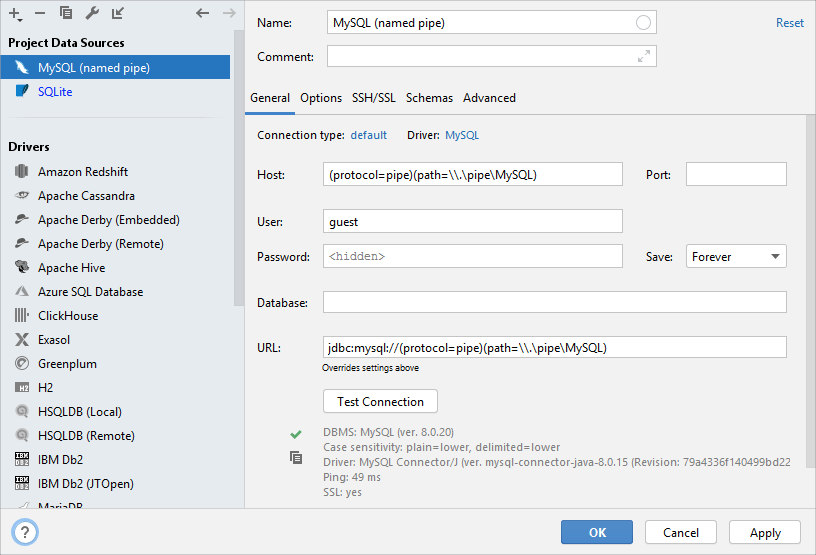 Integration with MySQL Integration with MySQL
