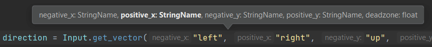 JetBrains&nbsp;Rider: Parameter Information in GDScript