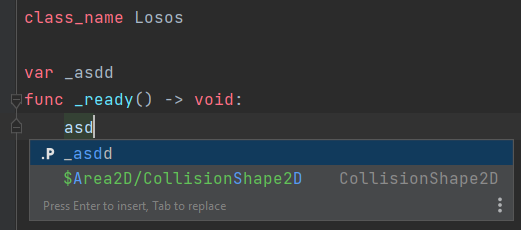 JetBrains Rider: GdScript. Private fields in completion within the class JetBrains Rider: GdScript. Private fields in completion within the class