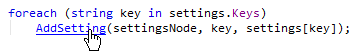 Go to Declaration with Ctrl+click Go to Declaration with Ctrl+click