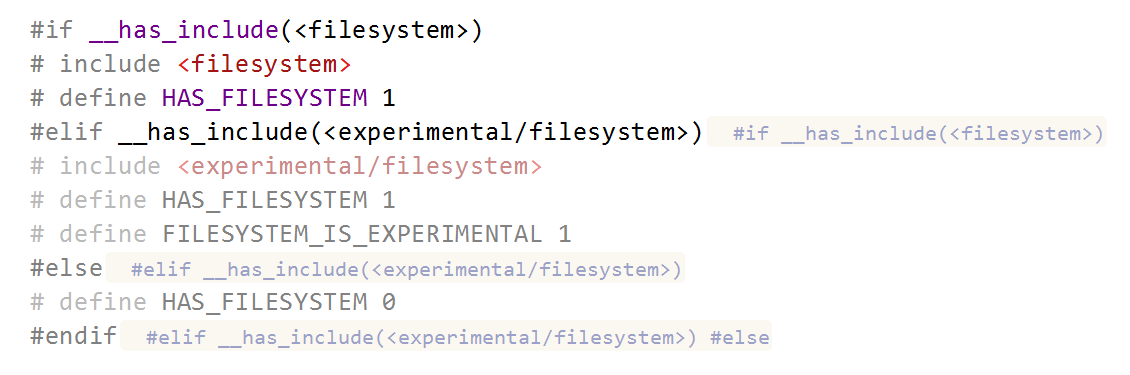JetBrains Rider:C++ 中的预处理指令提示 JetBrains Rider:C++ 中的预处理指令提示