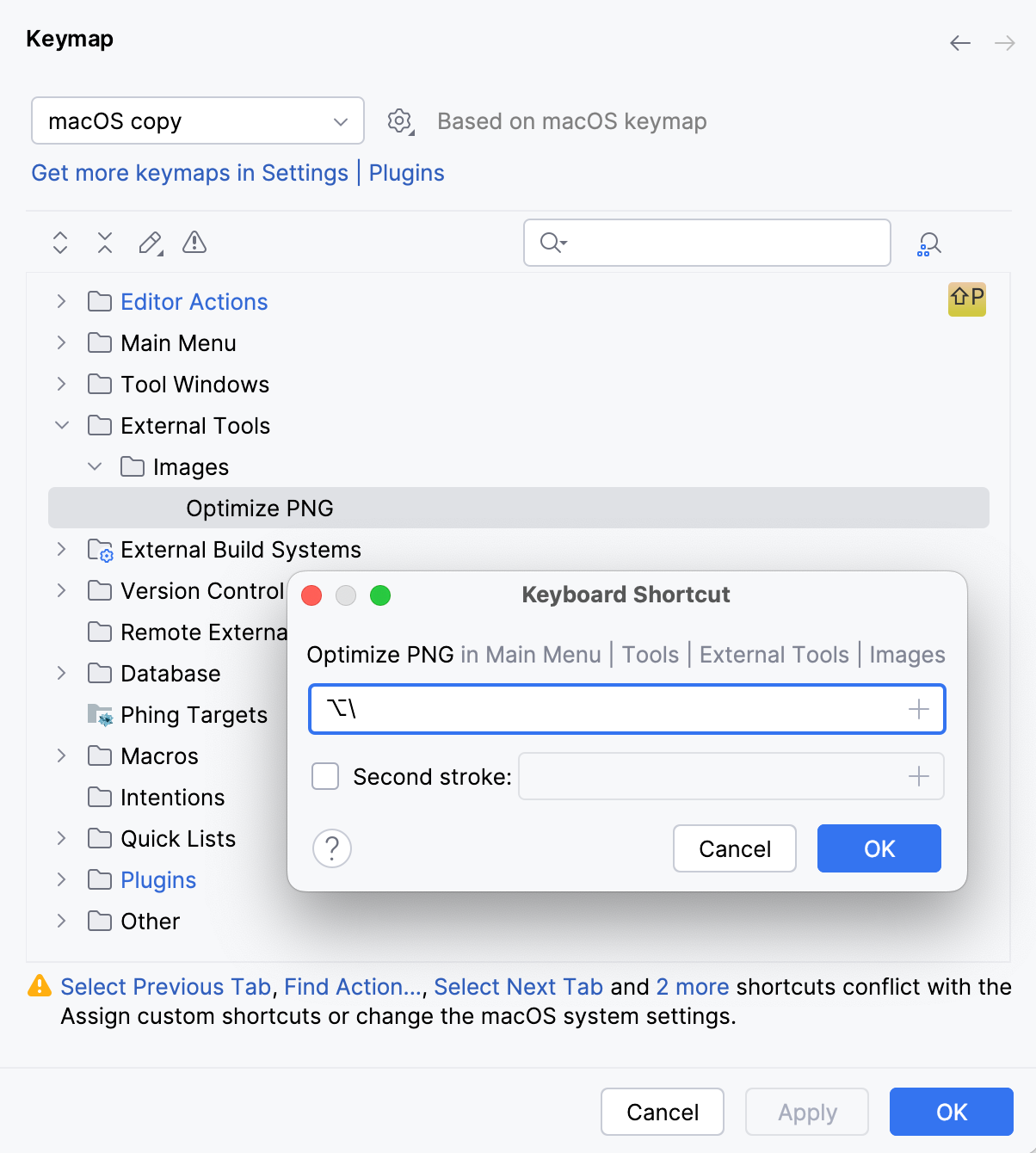 Create a shortcut for an external tool Create a shortcut for an external tool