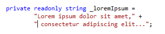 JetBrains Rider: Splitting string literals JetBrains Rider: Splitting string literals