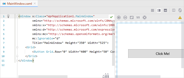 JetBrains Rider: XAML Preview JetBrains Rider: XAML Preview