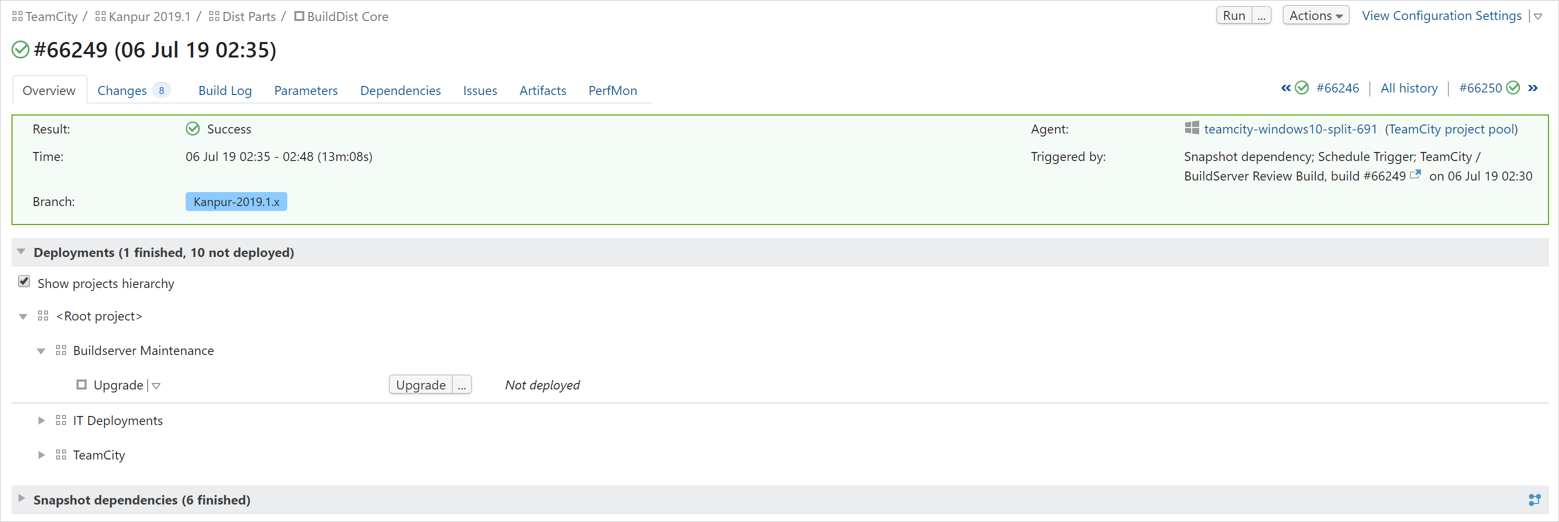 Build deployments Build deployments