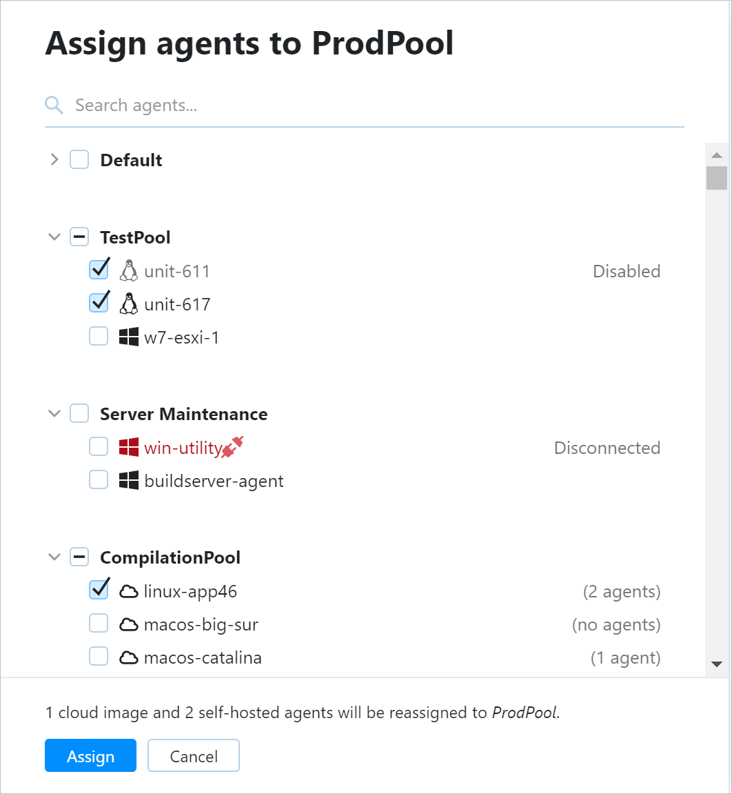 Edit agent pool in new TeamCity UI Edit agent pool in new TeamCity UI