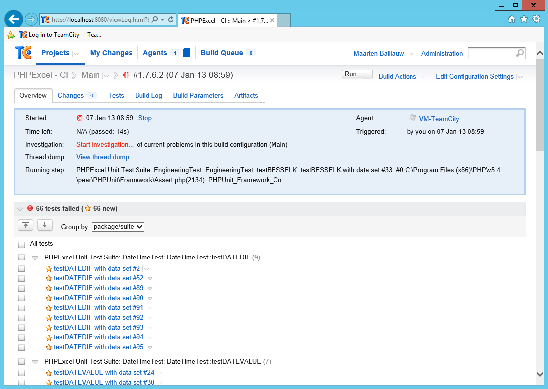 Test running Test running