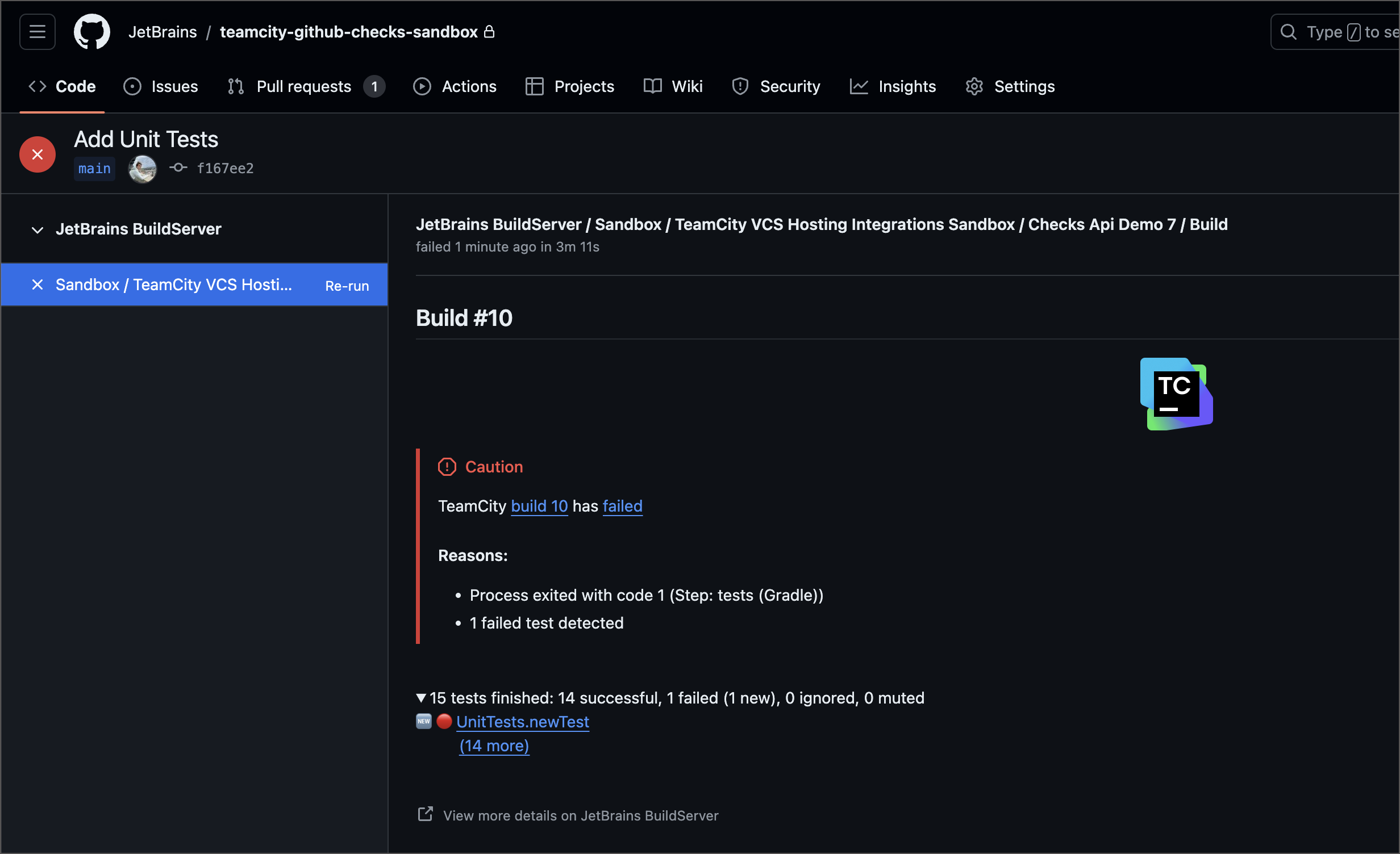GitHub Checks Webhook TeamCity On Premises Github checks webhook teamcity on premises