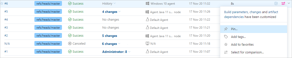 自定义构建提示 自定义构建提示