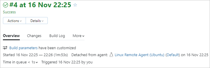 自定义构建提示 自定义构建提示