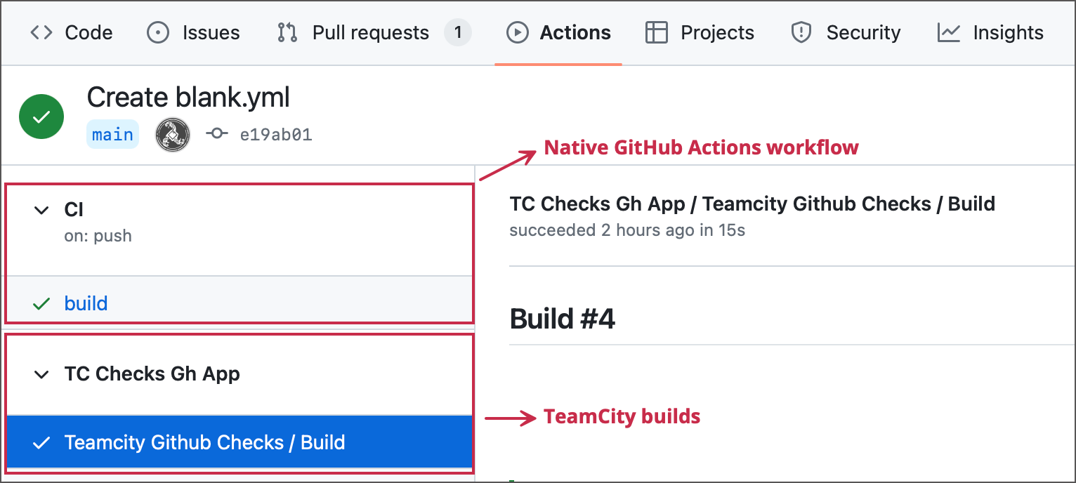 TC 通过 GH actions 进行构建