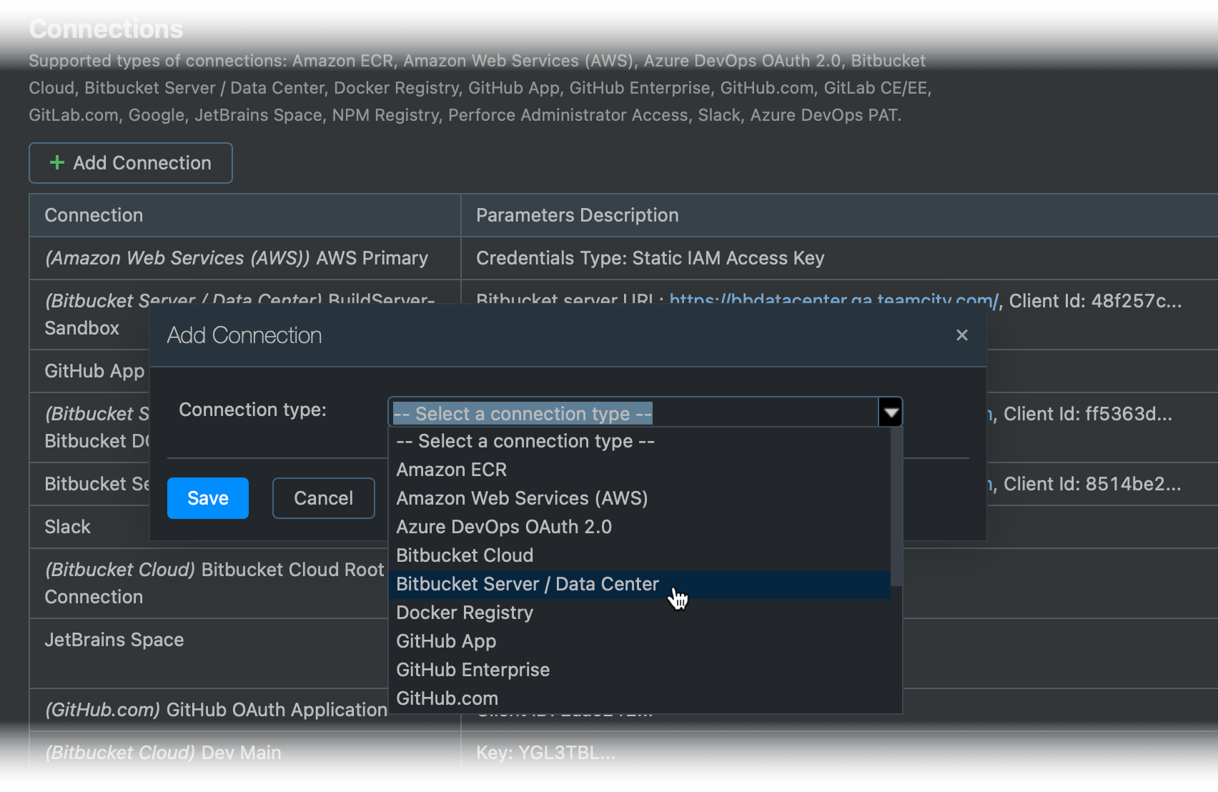 TeamCity 与 Bitbucket Server 和 Data Center 的集成 TeamCity 与 Bitbucket Server 和 Data Center 的集成