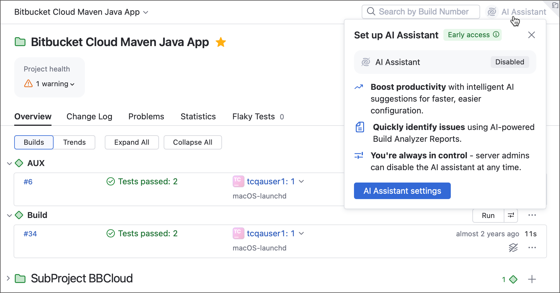 Disabled AI Assistant