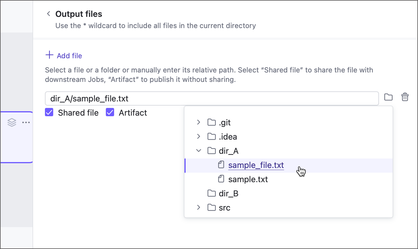 Published artifact Published artifact