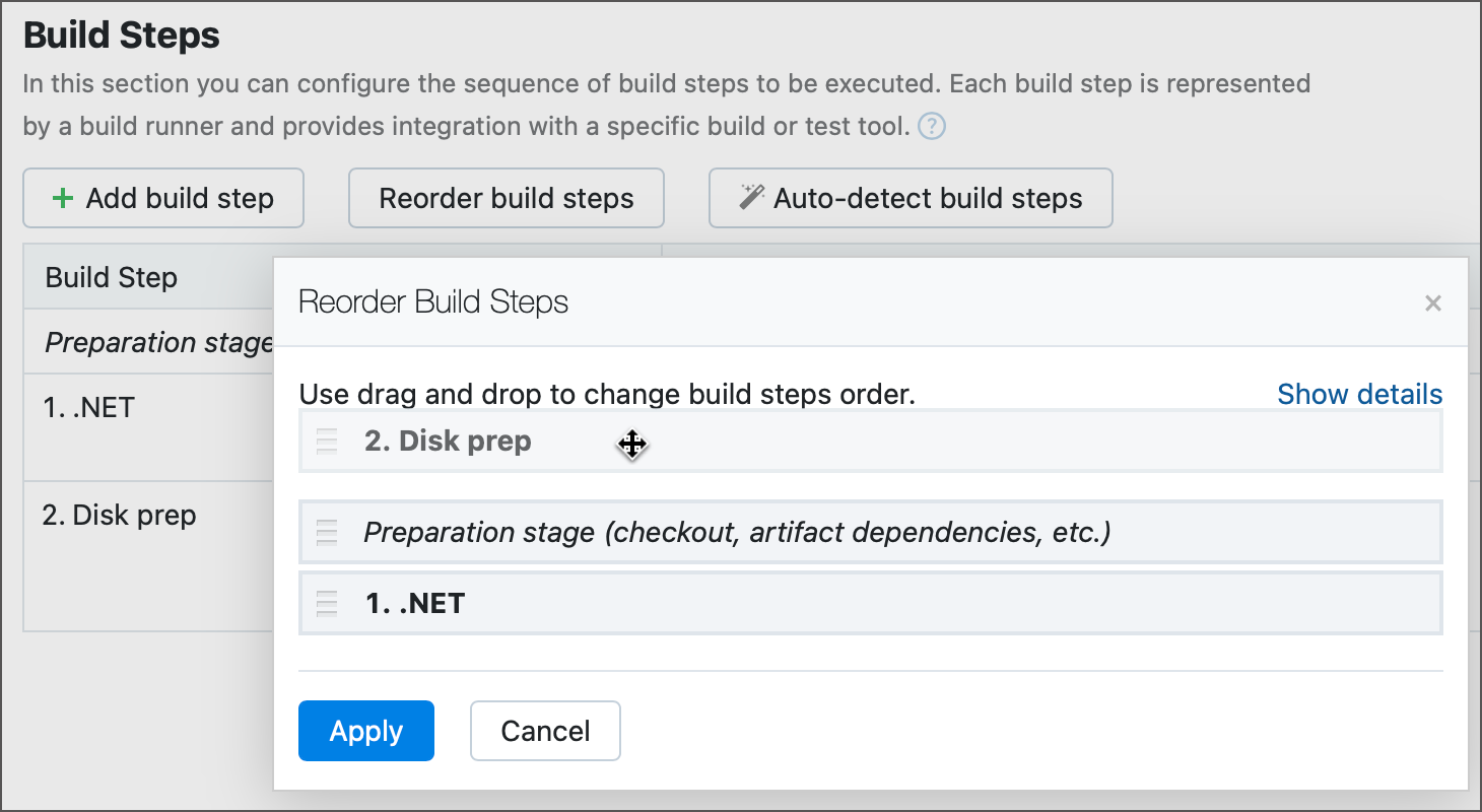 Drag and drop bootstrap step Drag and drop bootstrap step