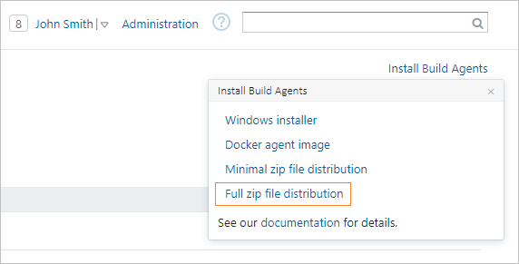 下载 TeamCity 完整代理 ZIP