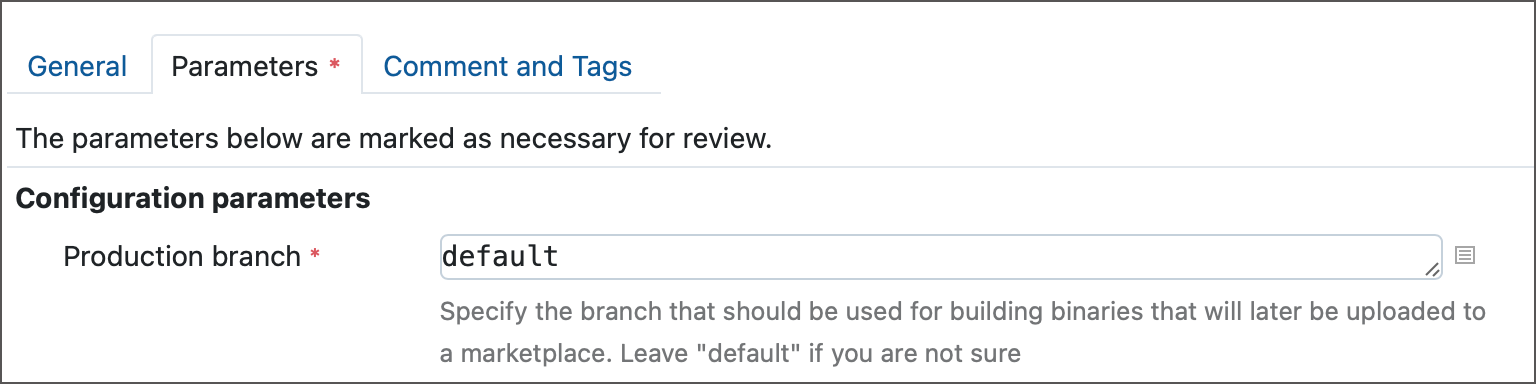 Parameter Label and Description Parameter Label and Description