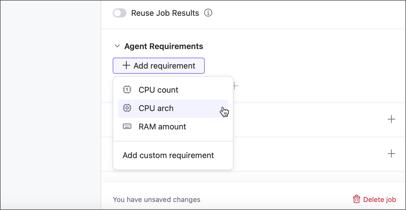 pipelines agent requirements