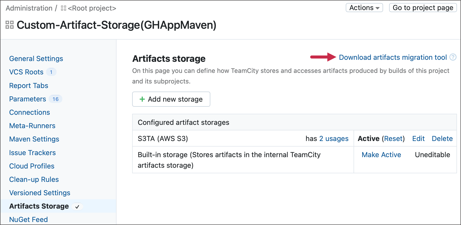 Download artifacts migration tool Download artifacts migration tool