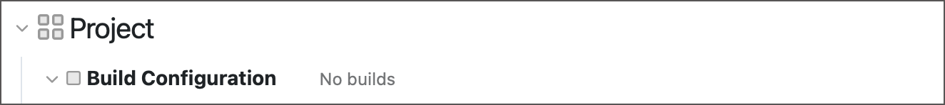 Gray project and configuration icons Gray project and configuration icons