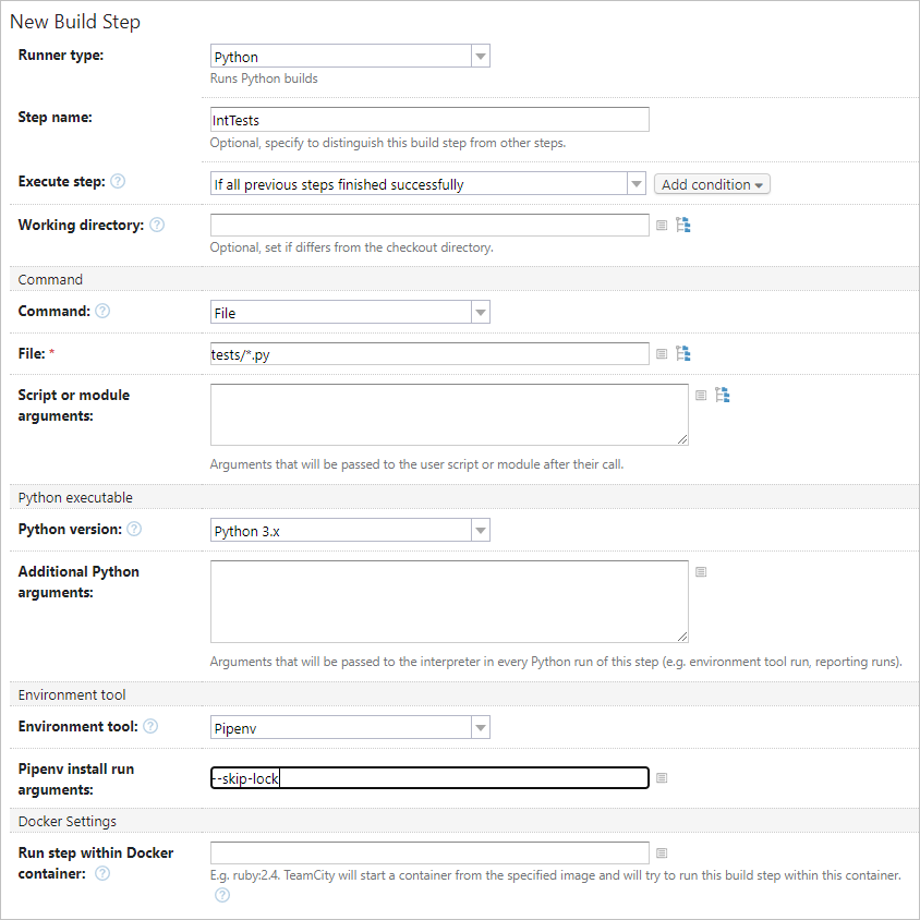 Bundled Python build runner Bundled Python build runner