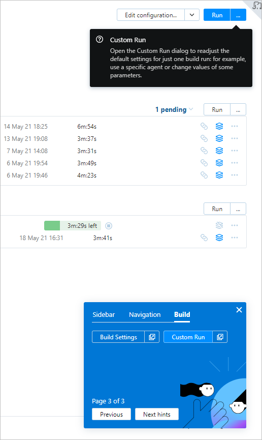 Onboarding UI assistant Onboarding UI assistant