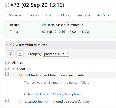 Muted by test retry Muted by test retry
