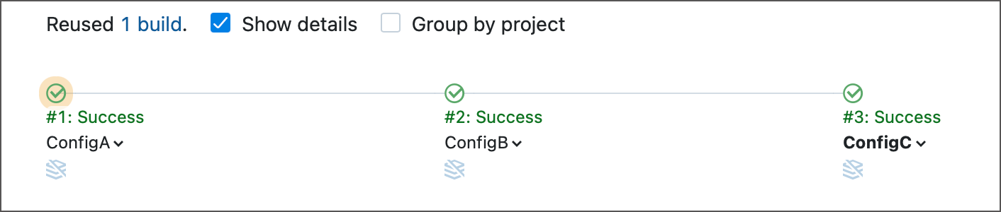 Reuse one build Reuse one build