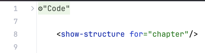 Folded topic Folded topic