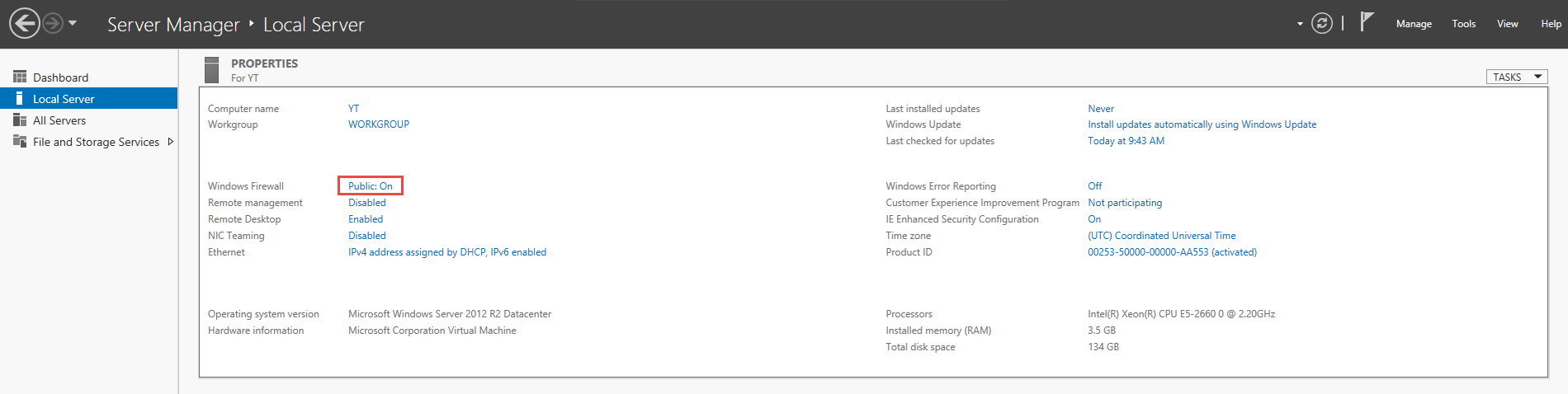 Azure local server Azure local server