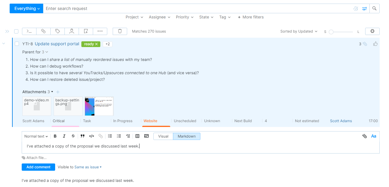 Adding comments from the Issues list. Adding comments from the Issues list.