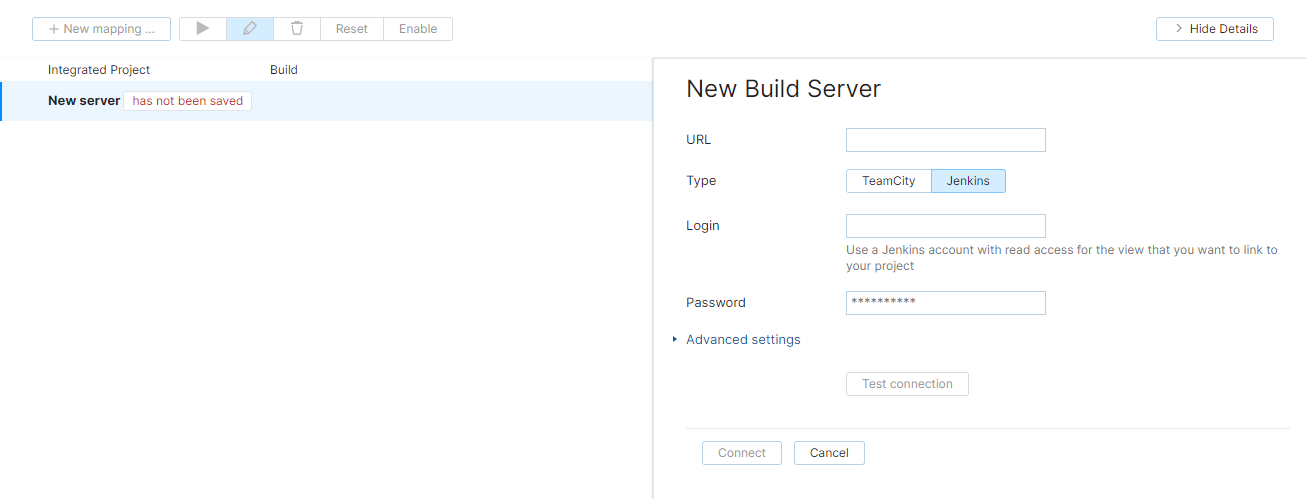 add Jenkins server add Jenkins server