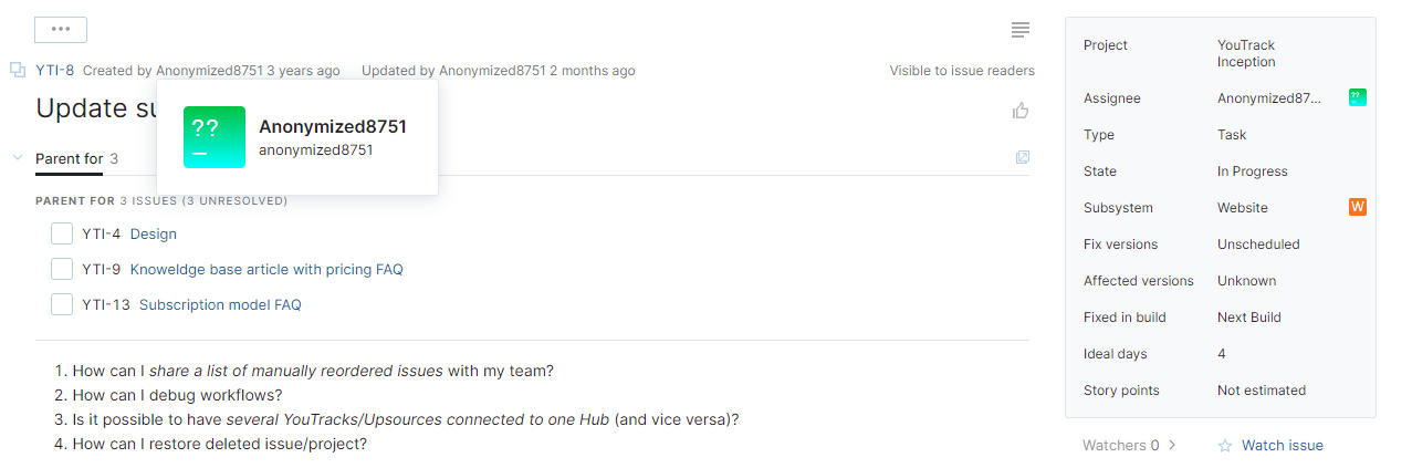 A user account that has been anonymized by the system. A user account that has been anonymized by the system.