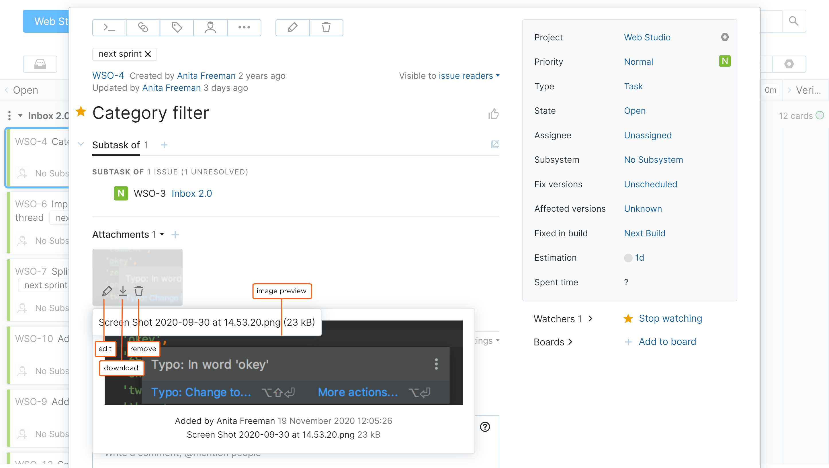 Attachment options agile Attachment options agile