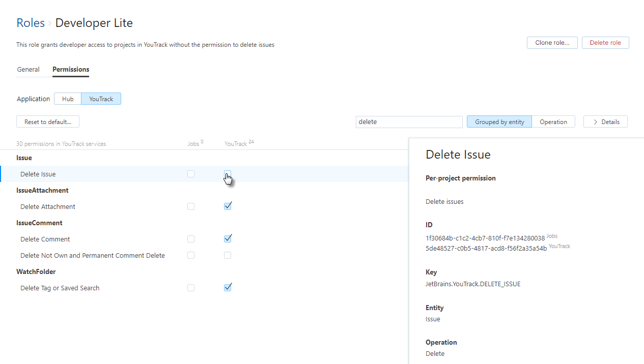 Clone issue update permissions Clone issue update permissions